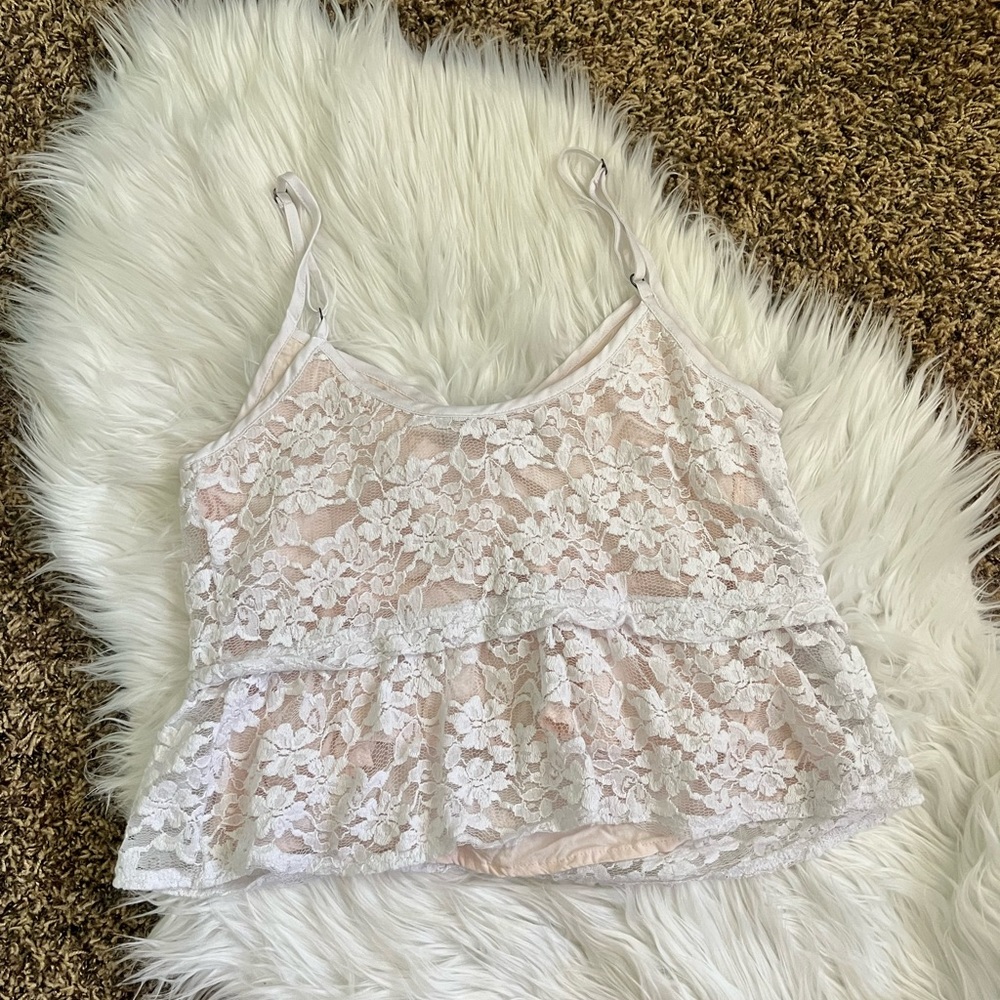 Abercrombie & Fitch Lacey Tank Top - Picture 3 of 3